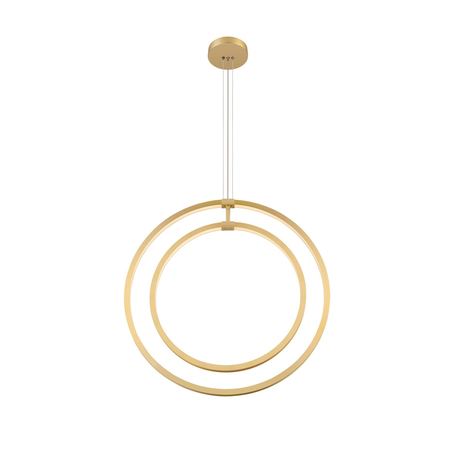 SLV ONE VERTICAL PD, pendant light, 180 cm, 2700/3000 K, PHASE, brass 1008004
