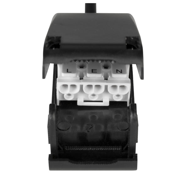 SLV NEW TRIA® 155, DOUBLE LED module, 3000 K, 38°, PHASE, black 1008006