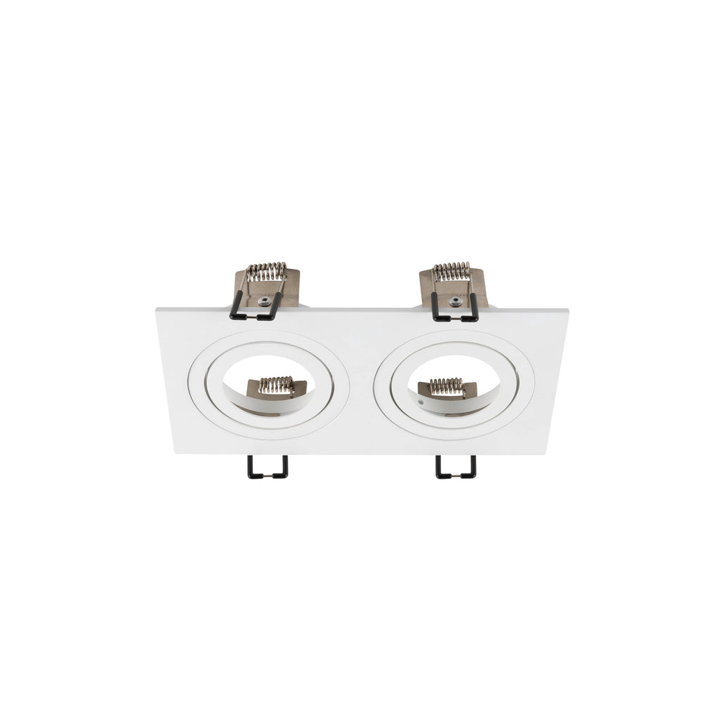 SLV NEW TRIA® 155, ceiling installation ring, L: 17 W: 9 H: 4 cm, two-lamp, IP 20, white 1008008