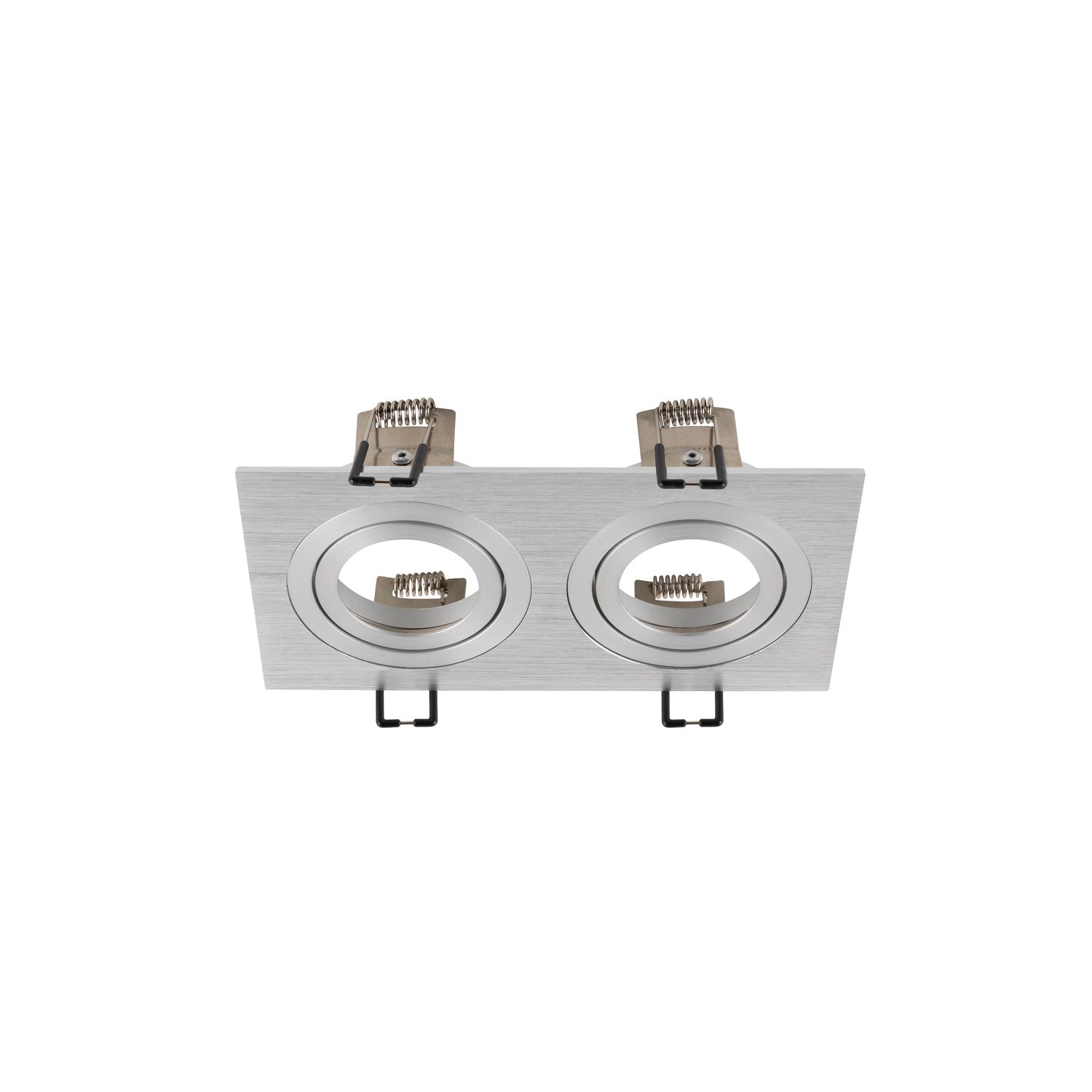 SLV NEW TRIA® 155, ceiling installation ring, L: 17 W: 9 H: 4 cm, two-lamp, IP 20, aluminium 1008009