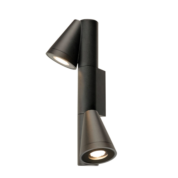 SLV LED Globe 125 2x slanting Soft Curve, LED bulb, smokey, E27, PHASE, 6 W, 1900 K 1008013