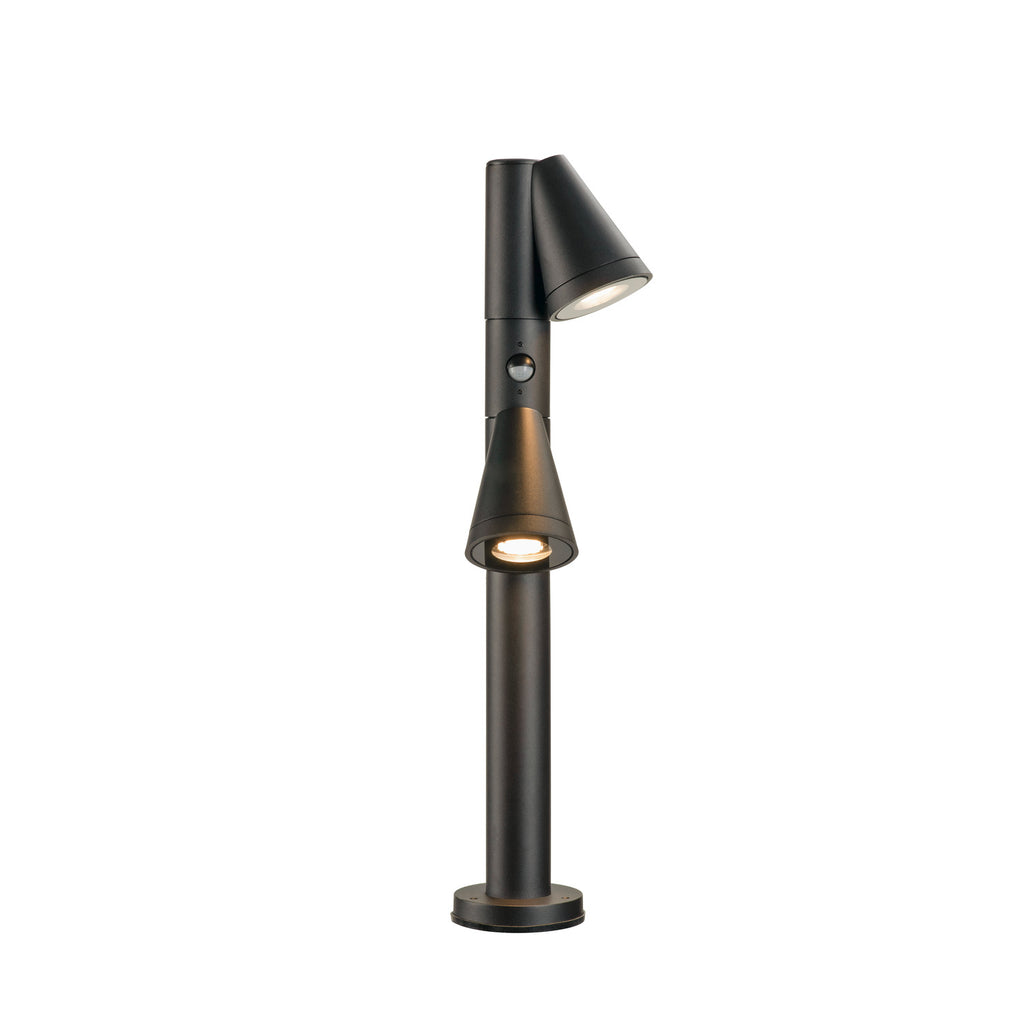 SLV LED Illusion Globe 125 Crescent slanting, LED bulb, smokey, E27, PHASE, 6 W, 1900 K 1008015