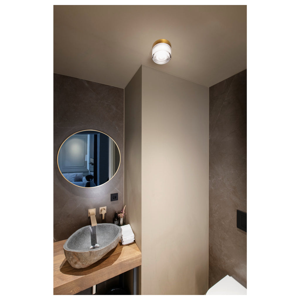 SLV CYFT WAVE, wall- and ceiling-mounted light, 2700/3000/4000 K, 6.5 W, PHASE, black 1008024