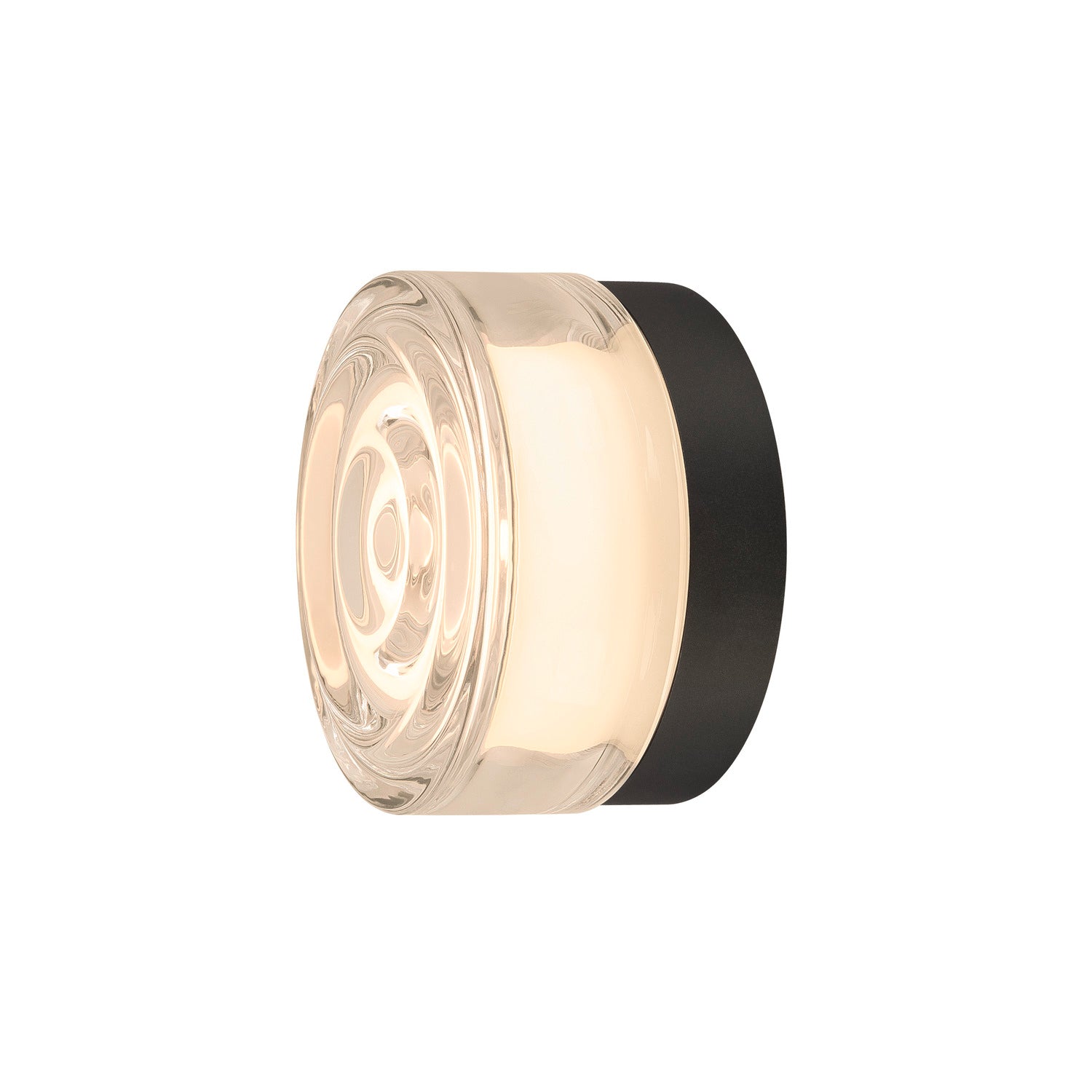 SLV CYFT WAVE, wall- and ceiling-mounted light, 2700/3000/4000 K, 6.5 W, PHASE, black 1008024