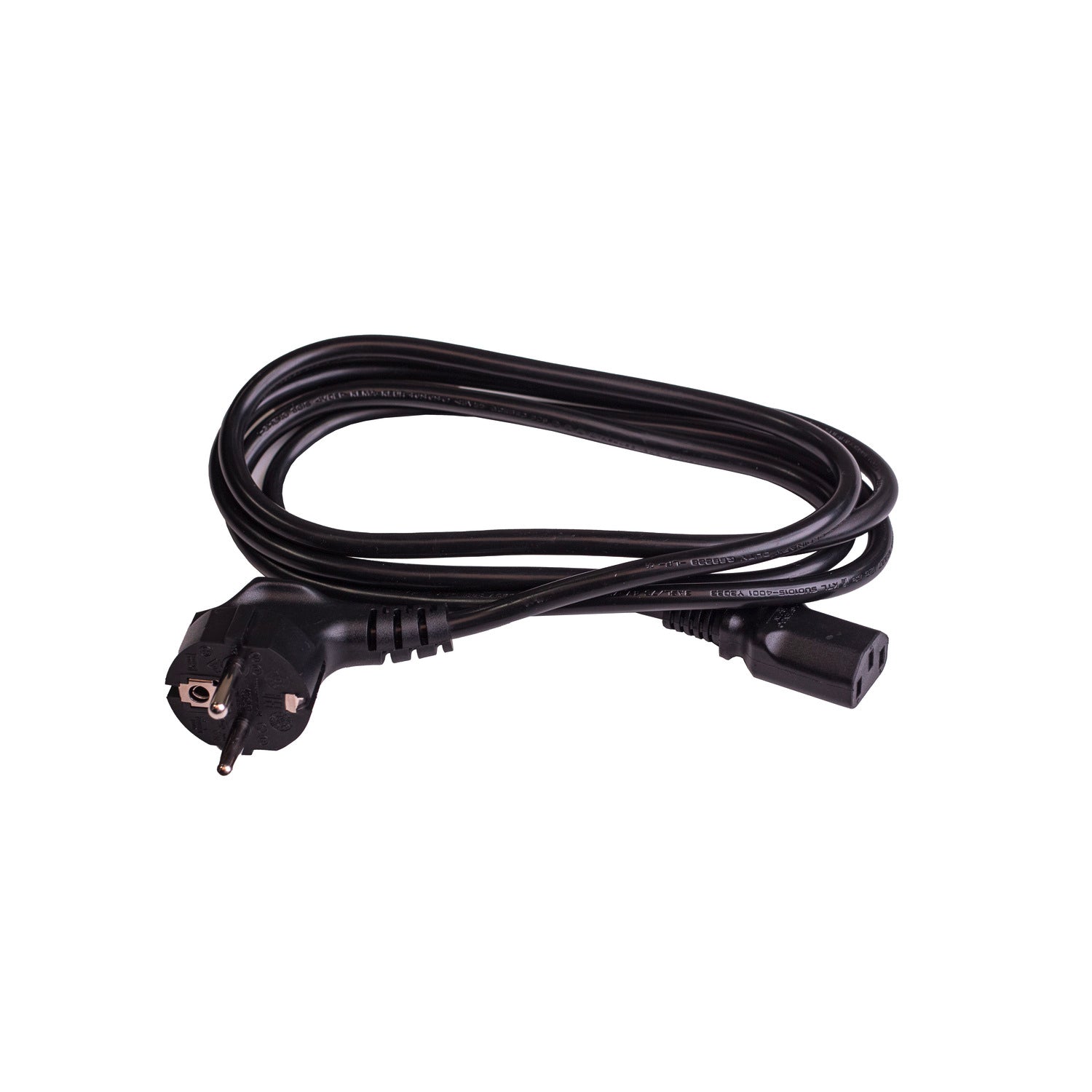 SLV Power cable, length 1.8 m, black 1008029