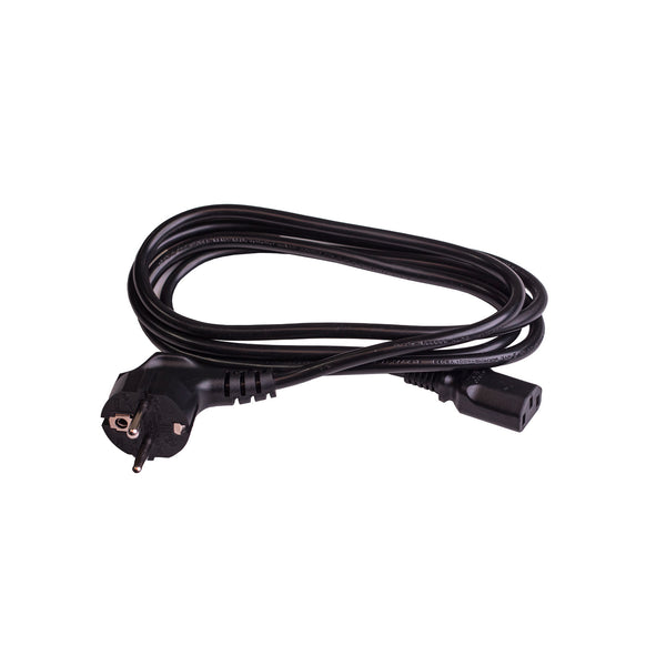 SLV Power cable, length 1.8 m, black 1008029