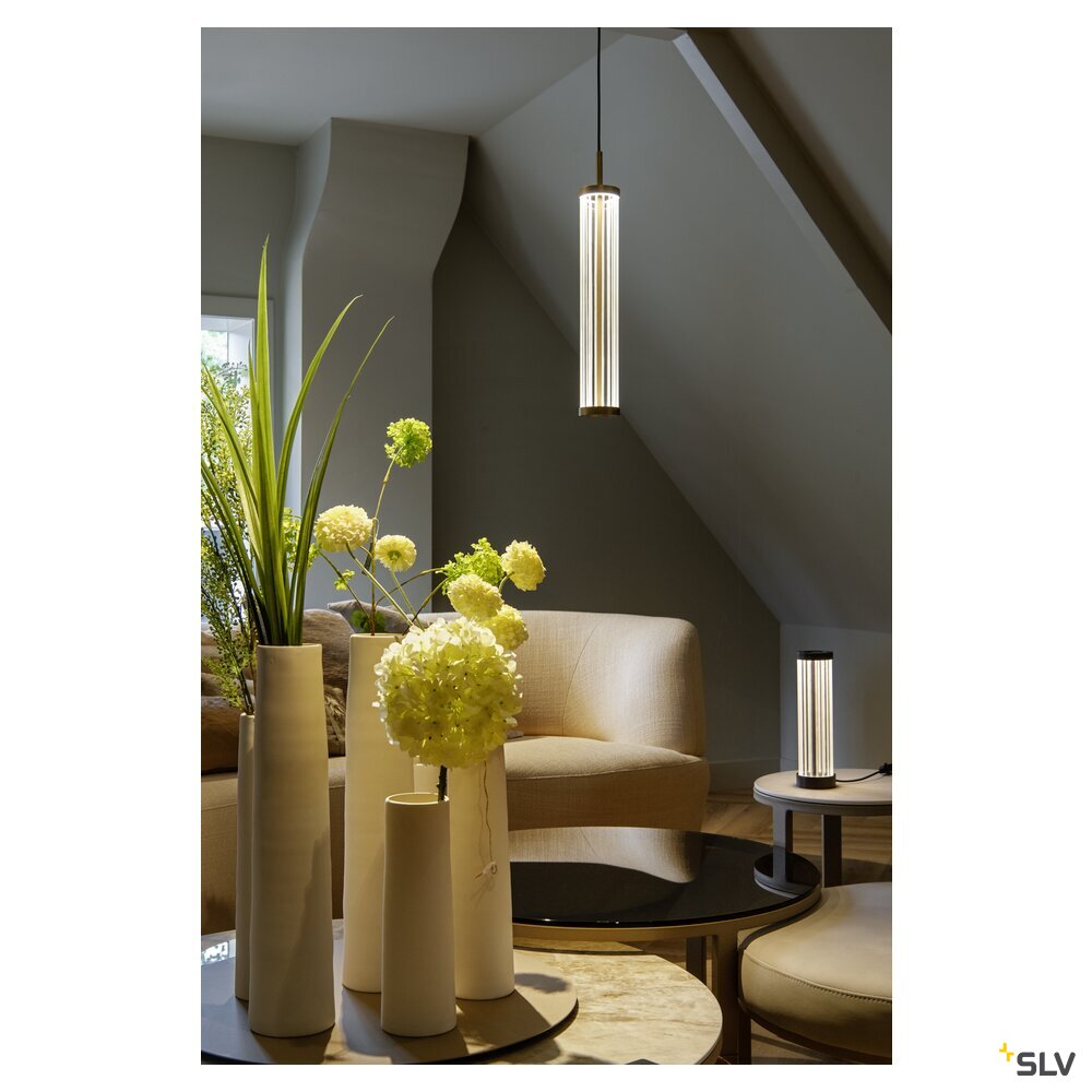 SLV QUIMERA, table lamp, 2700/3000 K, dark bronze 1008038