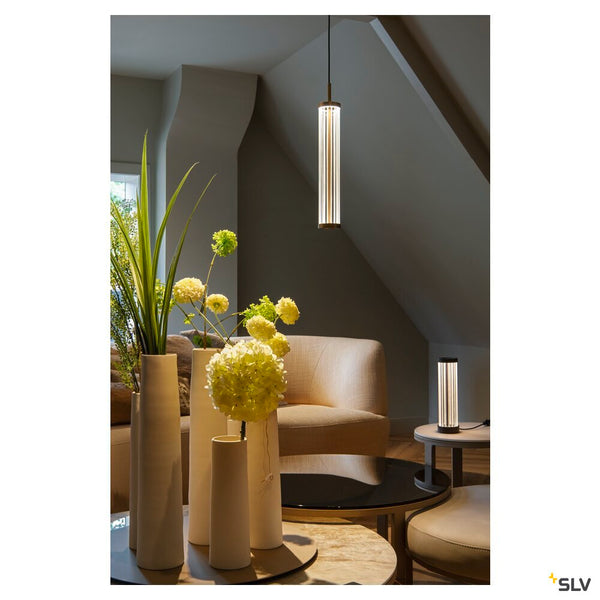 SLV QUIMERA, table lamp, 2700/3000 K, dark bronze 1008038