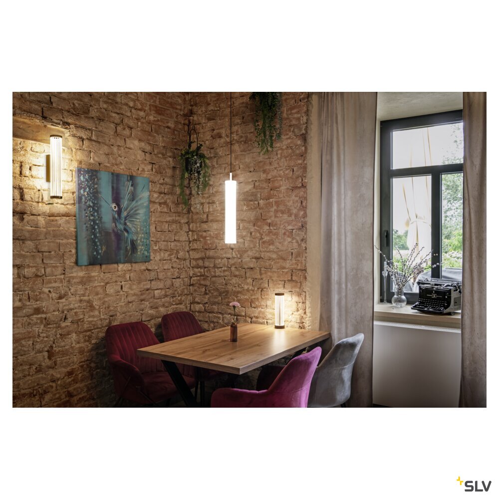 SLV QUIMERA, table lamp, 2700/3000 K, dark copper 1008040