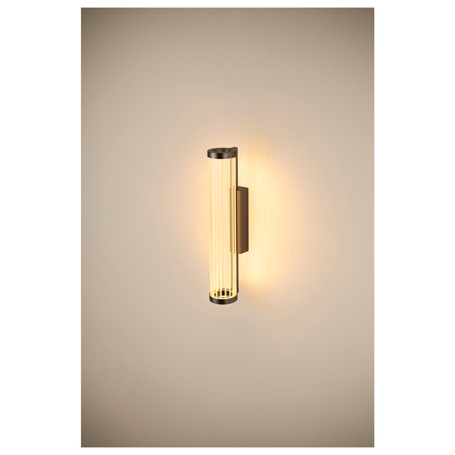 SLV QUIMERA, wall-mounted light, 2700/3000 K, PHASE, dark bronze 1008035