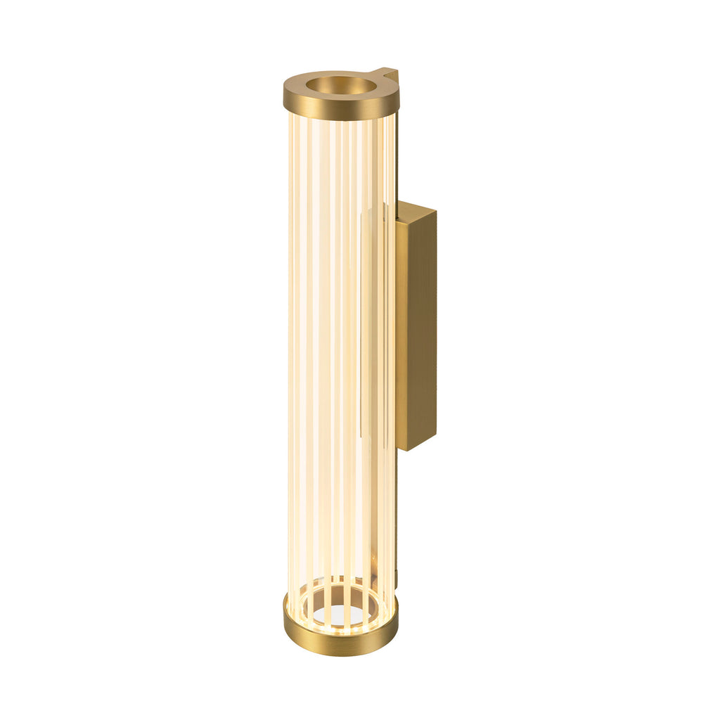 SLV QUIMERA, wall-mounted light, 2700/3000 K, PHASE, brushed brass 1008036