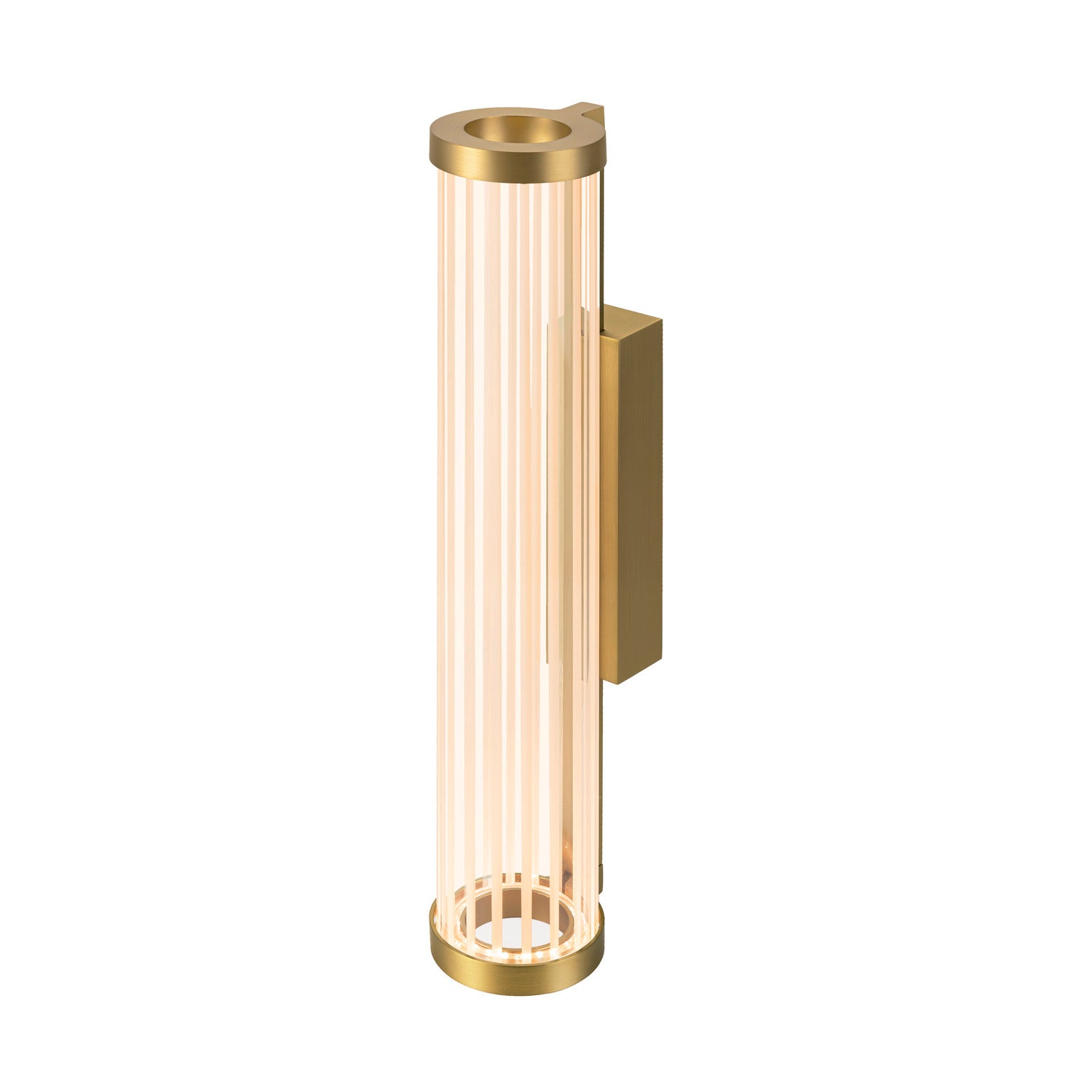 SLV QUIMERA, wall-mounted light, 2700/3000 K, PHASE, brushed brass 1008036
