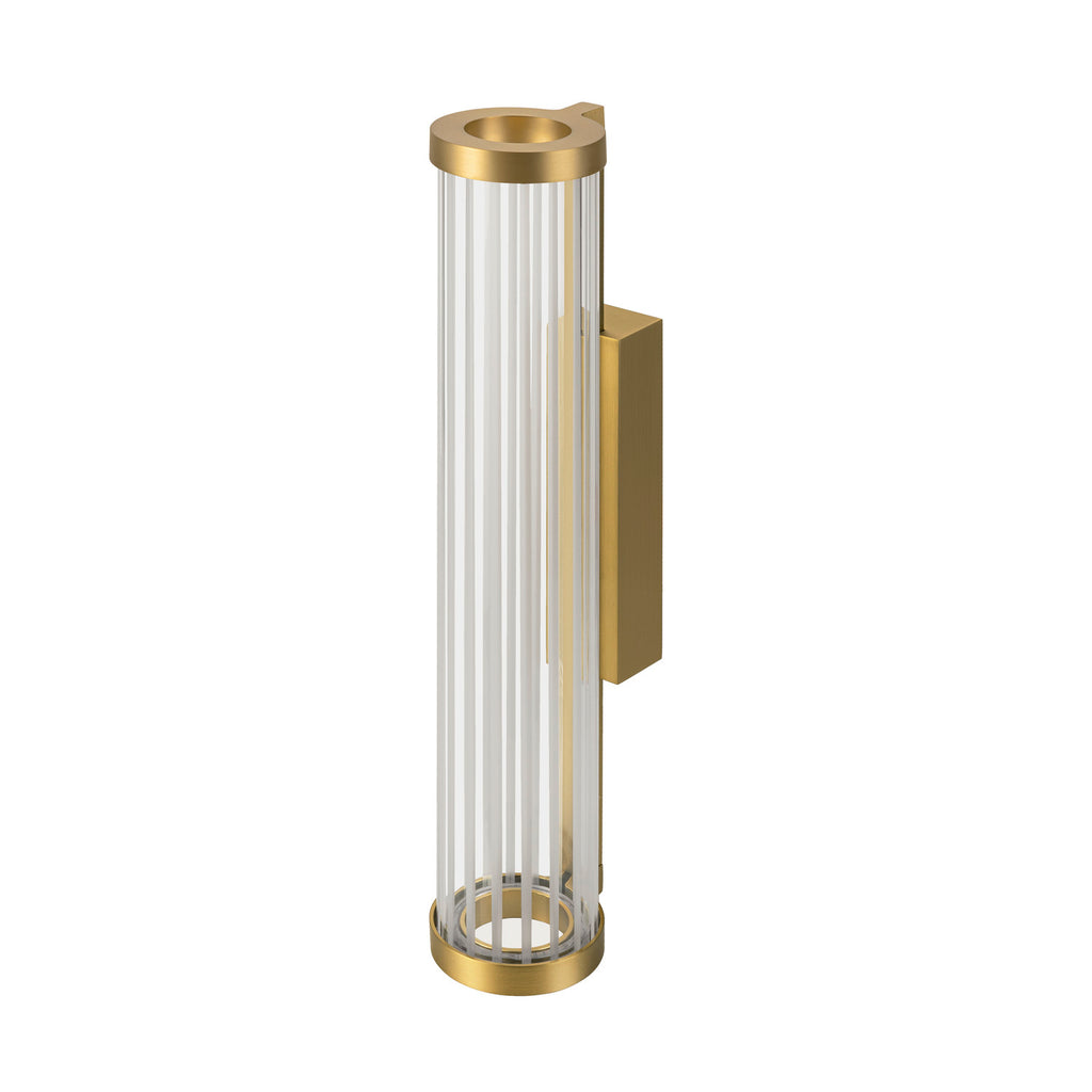 SLV QUIMERA, wall-mounted light, 2700/3000 K, PHASE, brushed brass 1008036