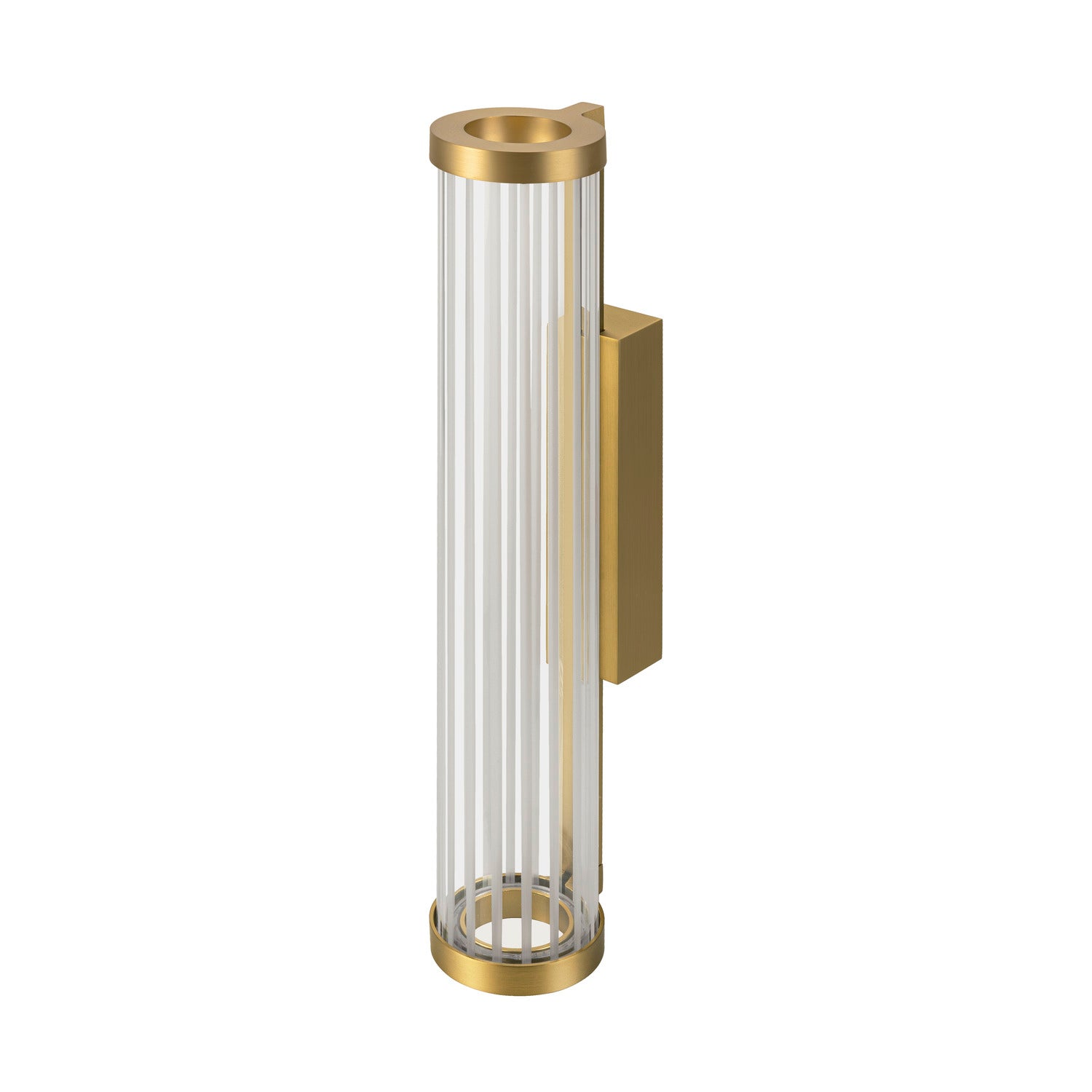 SLV QUIMERA, wall-mounted light, 2700/3000 K, PHASE, brushed brass 1008036