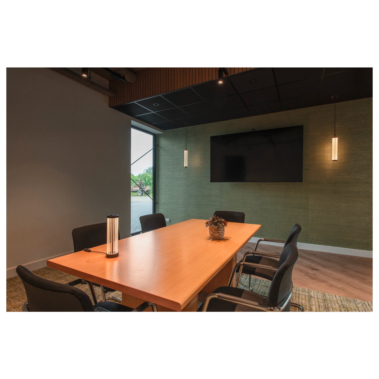 SLV QUIMERA, pendant light, pendant length 150 cm, 2700/3000 K, PHASE, dark bronze 1008032