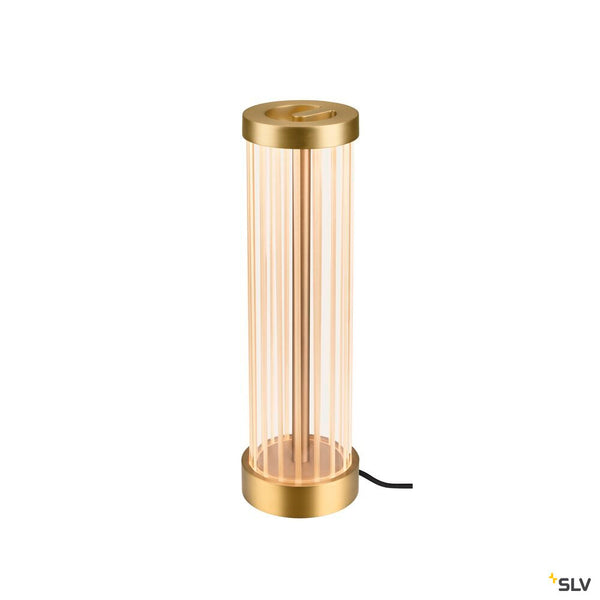 SLV QUIMERA, table lamp, 2700/3000 K, brushed brass 1008039