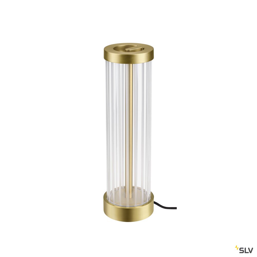 SLV QUIMERA, table lamp, 2700/3000 K, brushed brass 1008039