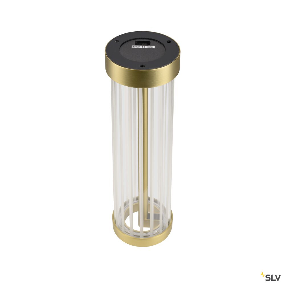 SLV QUIMERA, table lamp, 2700/3000 K, brushed brass 1008039