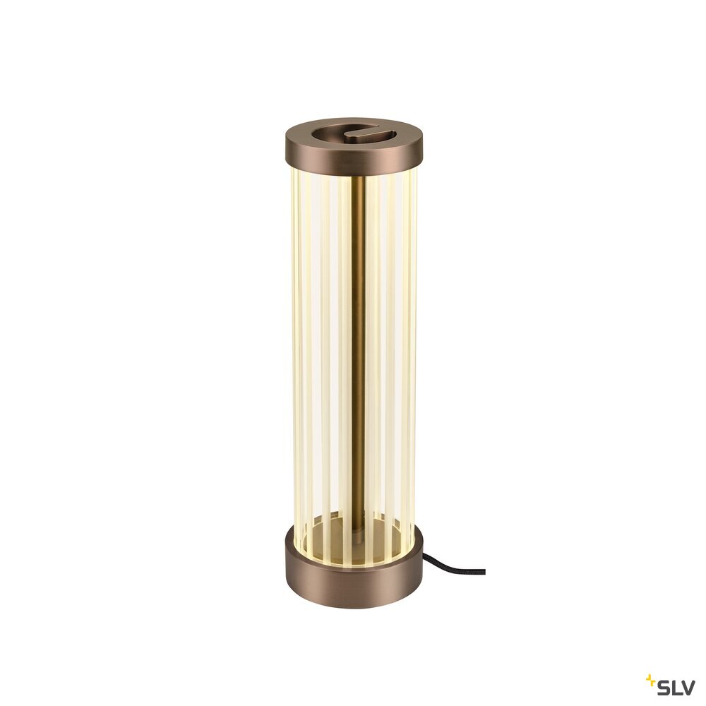 SLV QUIMERA, table lamp, 2700/3000 K, dark copper 1008040