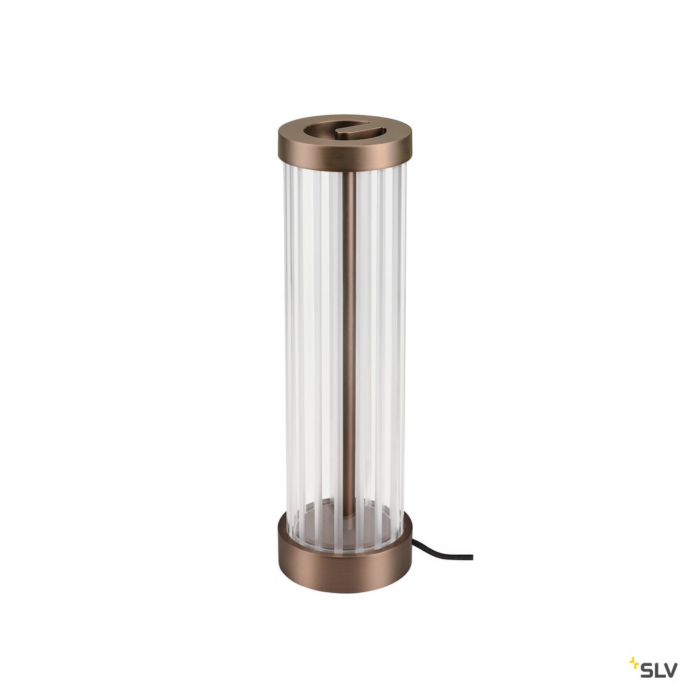 SLV QUIMERA, table lamp, 2700/3000 K, dark copper 1008040