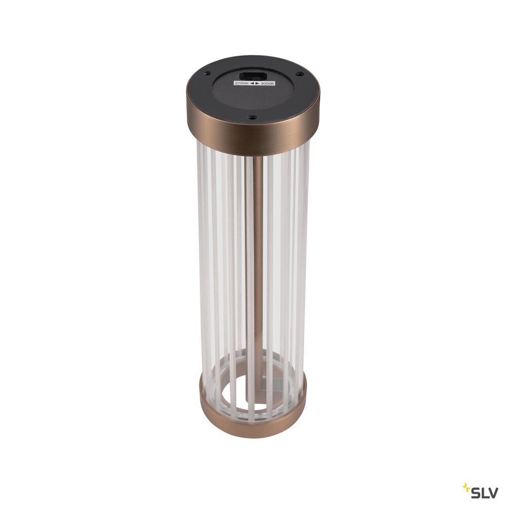 SLV QUIMERA, table lamp, 2700/3000 K, dark copper 1008040