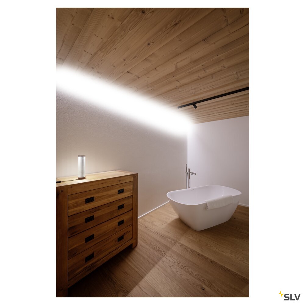 SLV QUIMERA, table lamp, 2700/3000 K, dark copper 1008040