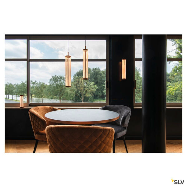 SLV QUIMERA, table lamp, 2700/3000 K, brushed brass 1008039