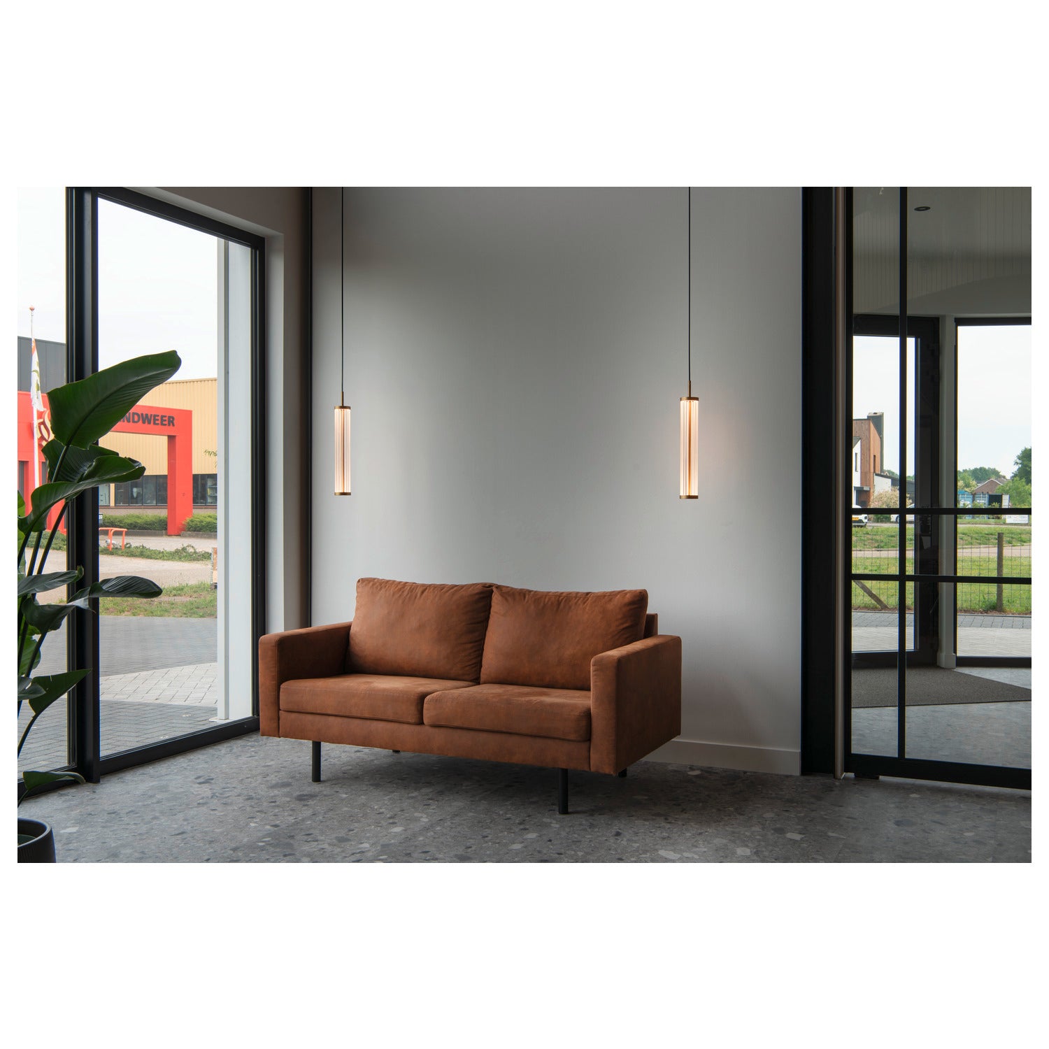 SLV QUIMERA, 1~ pendant light, pendant length 150 cm, 2700 K, PHASE, brushed brass 1008042