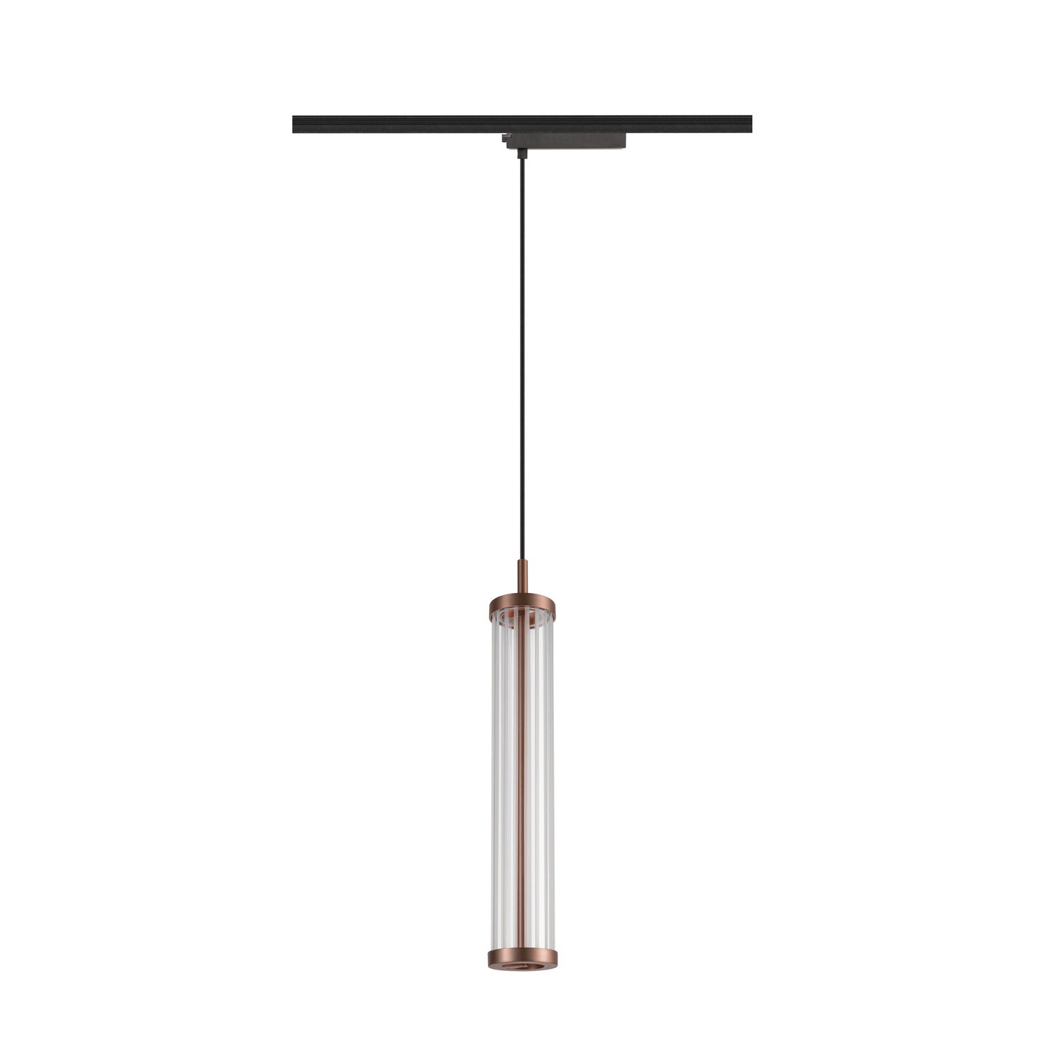 SLV QUIMERA, 1~ pendant light, pendant length 150 cm, 2700 K, PHASE, dark copper 1008043