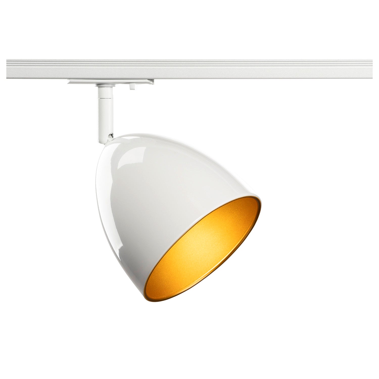 SLV PARA CONE 14, 1 phase system light, GU10, white/gold 1008053