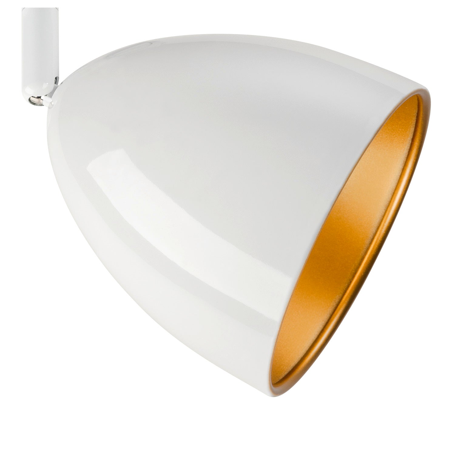SLV PARA CONE 14, 1 phase system light, GU10, white/gold 1008053