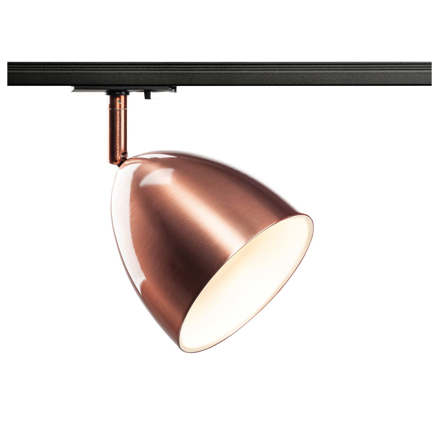 SLV PARA CONE 14, 1 phase system light, GU10, copper/white 1008054