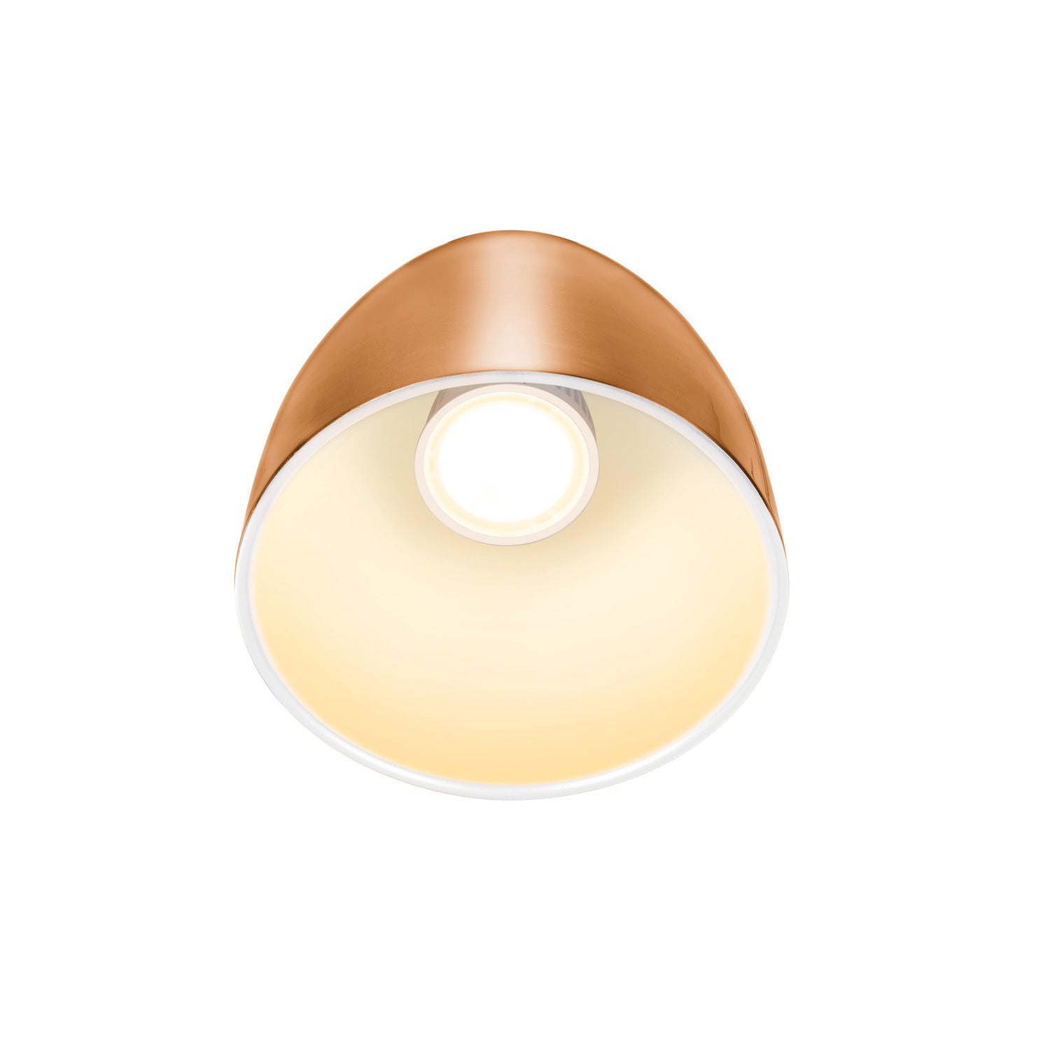 SLV PARA CONE 14, pendant light for 1-phase system, GU10, copper 1008060