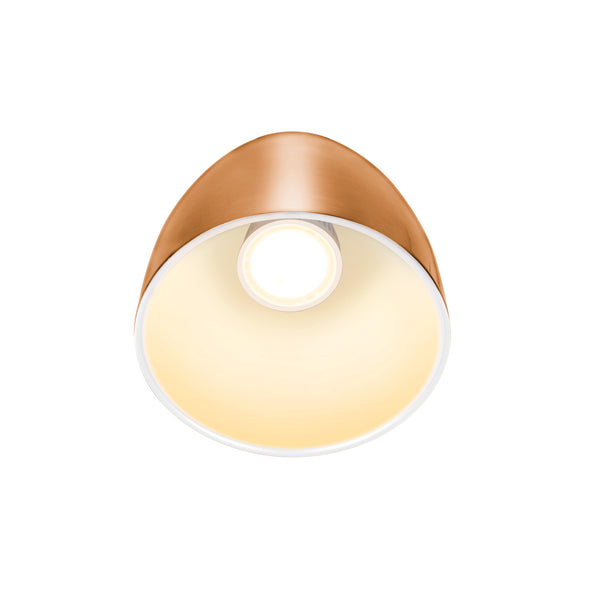SLV PARA CONE 14, pendant light for 3-phase system, GU10, copper 1008063