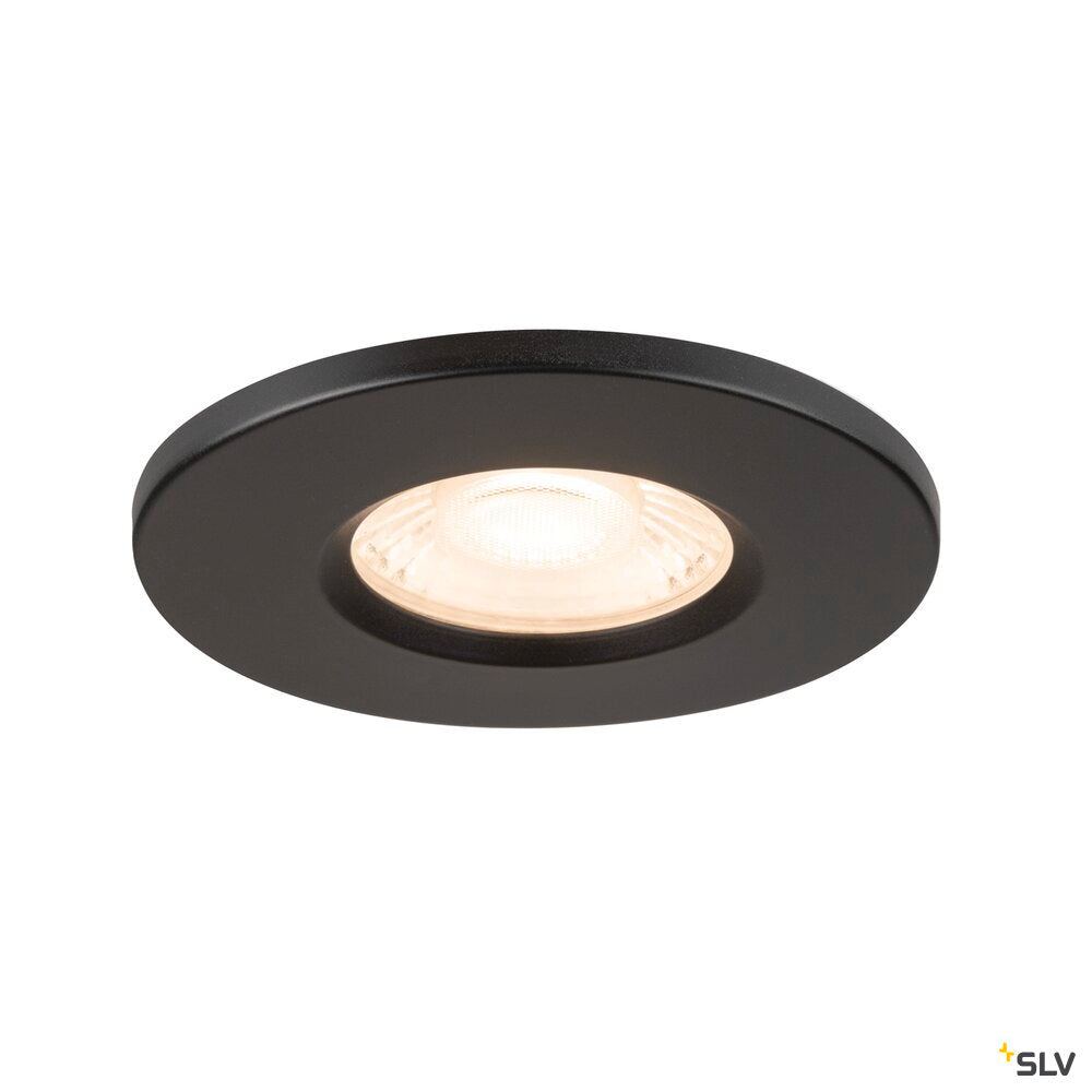 SLV UNIVERSAL DOWNLIGHT cover, for Downlight IP65, round, black 1008067