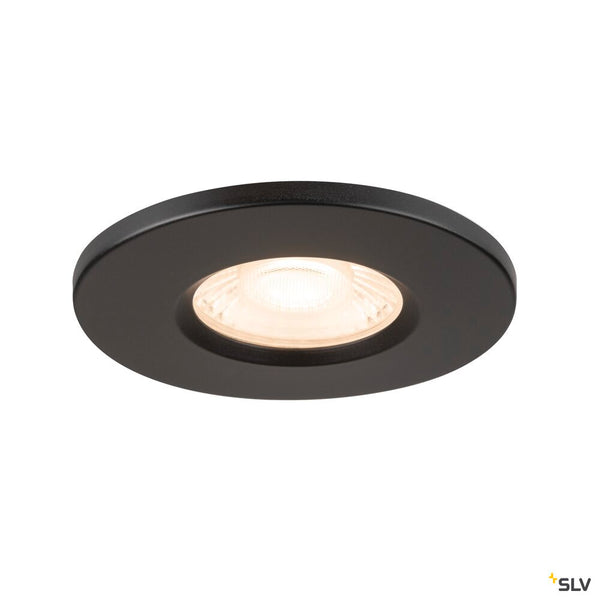 SLV UNIVERSAL DOWNLIGHT cover, for Downlight IP65, round, black 1008067