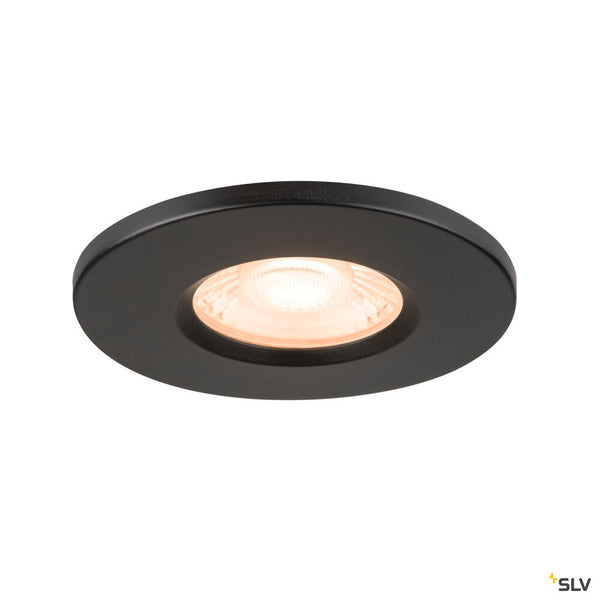 SLV UNIVERSAL DOWNLIGHT cover, for Downlight IP65, round, black 1008067