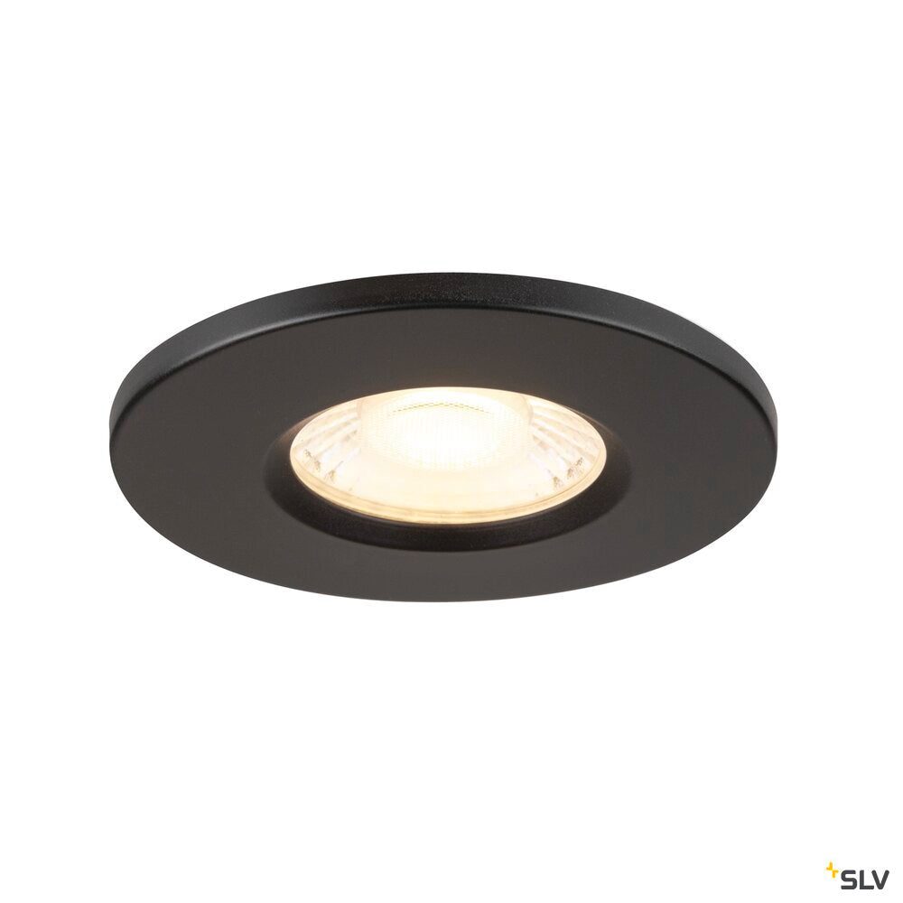 SLV UNIVERSAL DOWNLIGHT cover, for Downlight IP65, round, black 1008067
