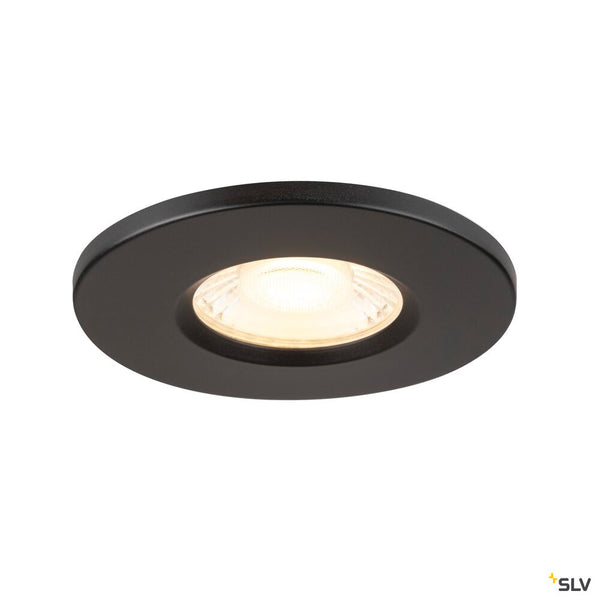 SLV UNIVERSAL DOWNLIGHT cover, for Downlight IP65, round, black 1008067