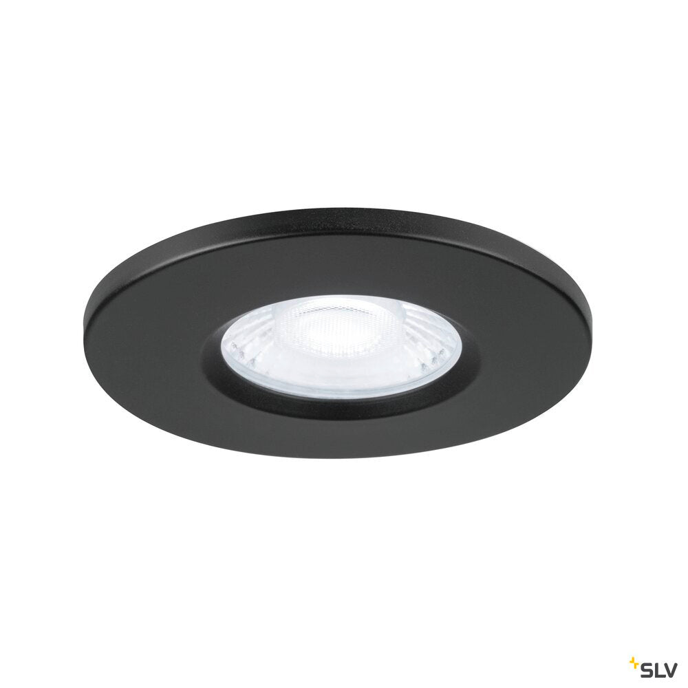 SLV UNIVERSAL DOWNLIGHT cover, for Downlight IP65, round, black 1008067