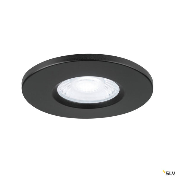 SLV UNIVERSAL DOWNLIGHT cover, for Downlight IP65, round, black 1008067