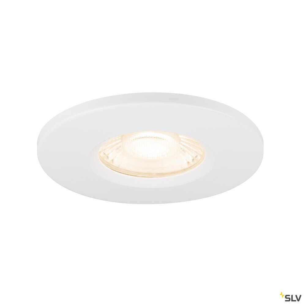 SLV UNIVERSAL DOWNLIGHT cover, for Downlight, IP65, round, white 1008068