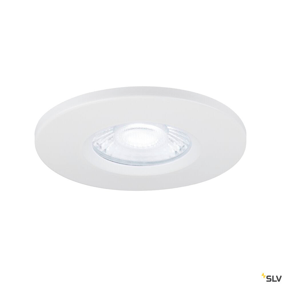 SLV UNIVERSAL DOWNLIGHT cover, for Downlight, IP65, round, white 1008068