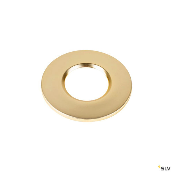 SLV UNIVERSAL DOWNLIGHT cover, for downlight, IP65, round, gold matt 1008070
