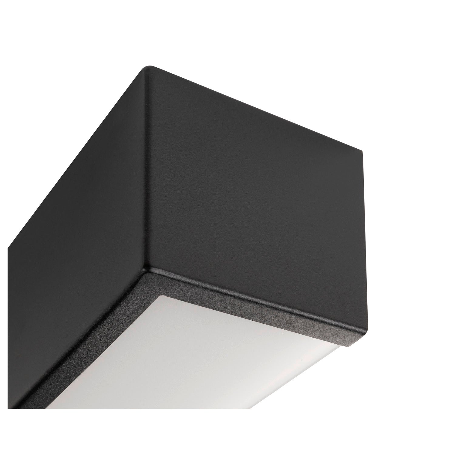 SLV CHROMBO, wall-mounted light, square, 3000 K, 8 W, PHASE, 120°, black 1008071