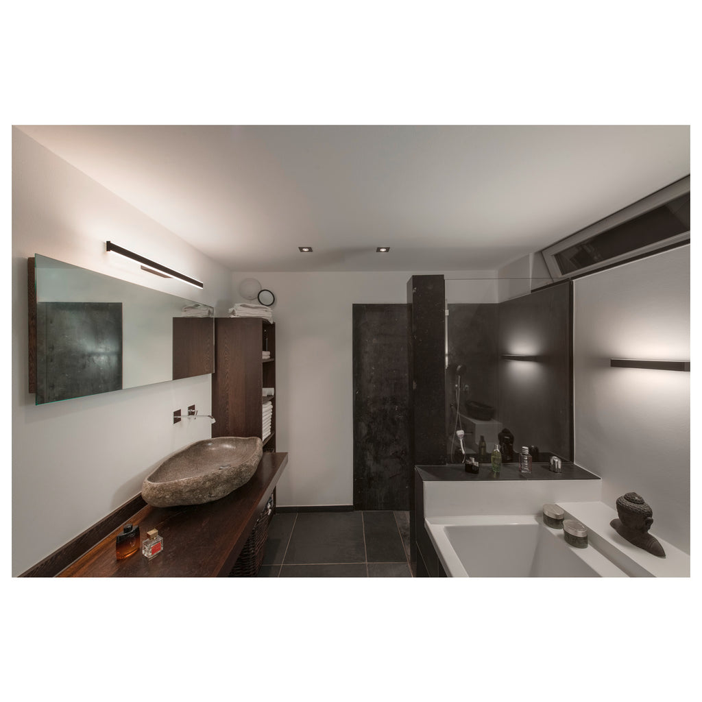 SLV ONE LINEAR 70, wall-mounted light, UP/DOWN, 2700/3000 K, PHASE, black 1008081