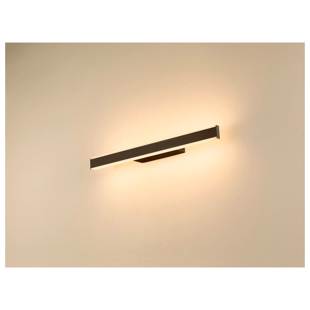 SLV ONE LINEAR 50, wall-mounted light, UP/DOWN, 2700/3000 K, PHASE, black 1008084