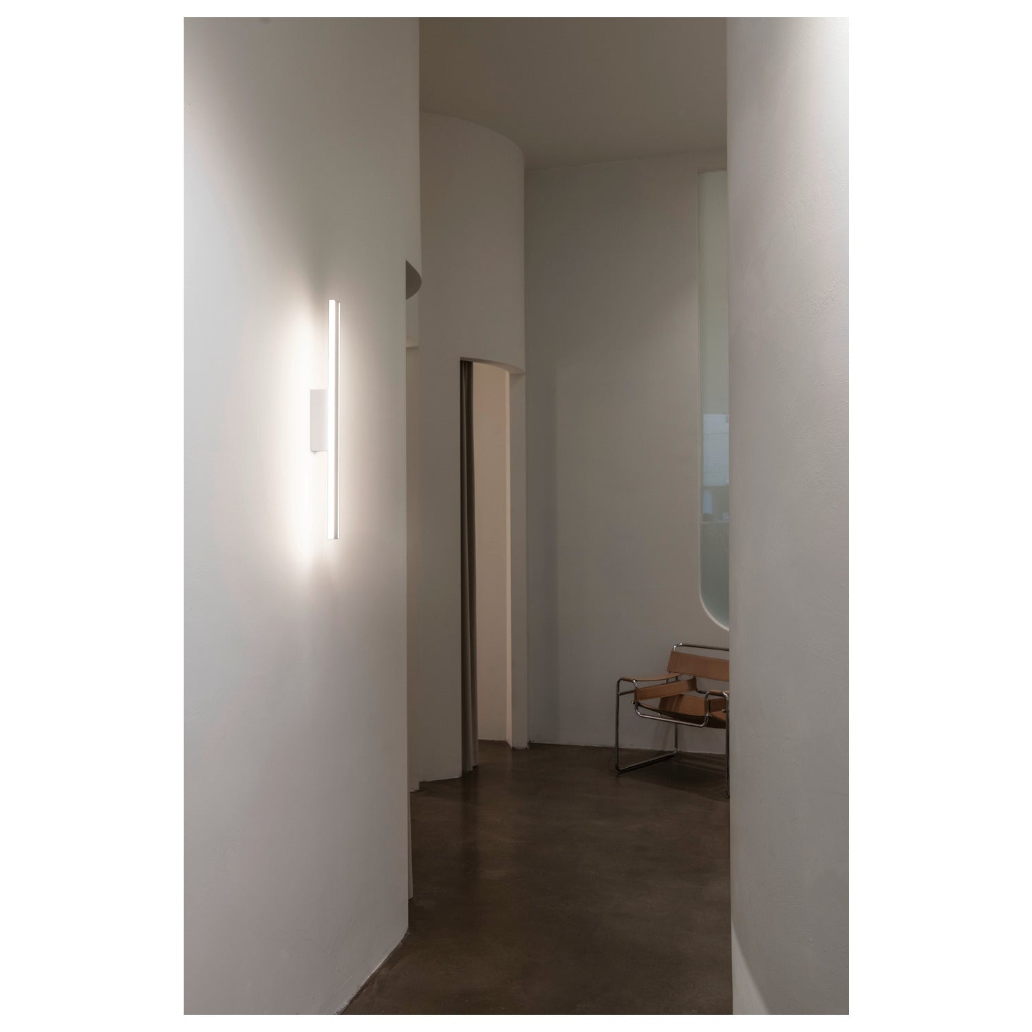 SLV ONE LINEAR 50, wall-mounted light, UP/DOWN, 2700/3000 K, PHASE, white 1008085
