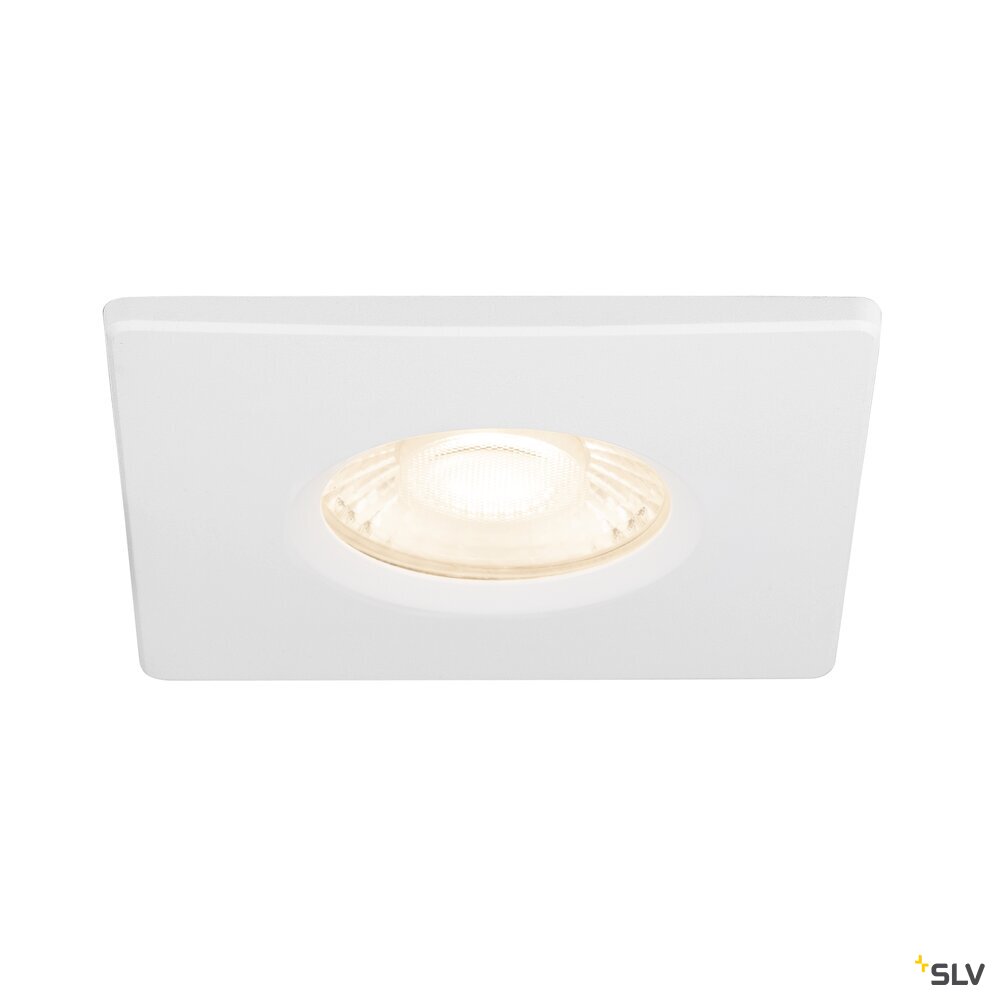 SLV UNIVERSAL DOWNLIGHT cover, for downlight, IP65, square, white 1008095