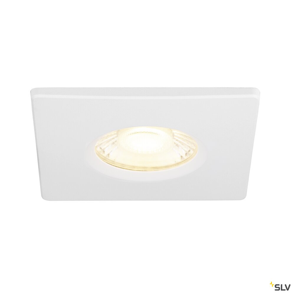 SLV UNIVERSAL DOWNLIGHT cover, for downlight, IP65, square, white 1008095